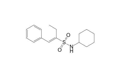 (E)-N-Cyclohexyl-1-ethyl-2-phenylvinylsulfonamide