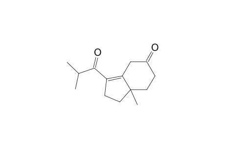 5H-Inden-5-one, 1,2,4,6,7,7a-hexahydro-7a-methyl-3-(2-methyl-1-oxopropyl)-