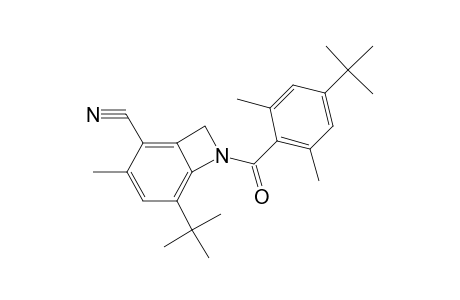 N-[4-tert-Butyl-2,6-dimethylbenzoyl)-2-tert-Butyl-4-methyl-5-cyano-8-azabicyclo[4.2.0]octatriene