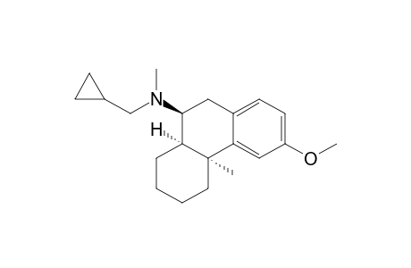 9-Phenanthrenamine, N-(cyclopropylmethyl)-4b,5,6,7,8,8a,9,10-octahydro-3-methoxy-N,4b-dimethyl-, (4b.alpha.,8a.alpha.,9.beta.)-(.+-.)-