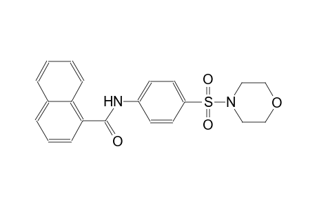 1-naphthalenecarboxamide, N-[4-(4-morpholinylsulfonyl)phenyl]-