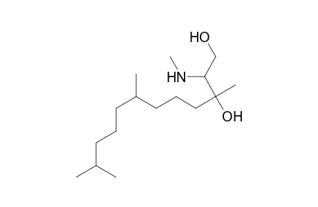 2-(N-methylamino)-3,7,11-trimethyl-1,3-dodecanediol