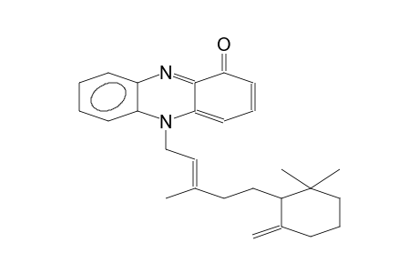 1(5H)PHENAZINONE, 5-[5-(2,2-DIMETHYL-6-METHYLENECYCLOHEXYL)-3-METHYL-2-PENTENYL]-