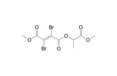 Methyl (1'-Methoxycarbonyl)ethyl 2,3-dibromobut-2-enedioate