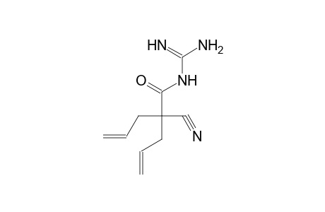 N-(2-allyl-2-cyano-4-pentenoyl)guanidine