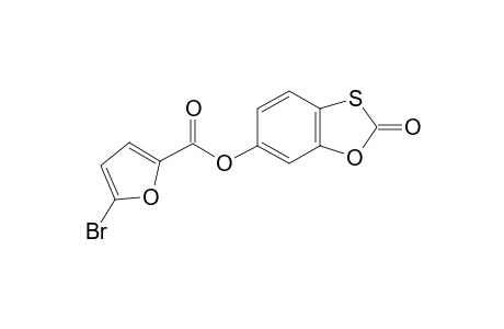 Furan-2-carboxylic acid, 5-bromo-, (2-oxobenzoxathiol-6-yl) ester