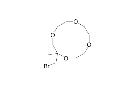 2-(bromomethyl)-2-methyl-1,4,7,10-tetraoxacyclododecan