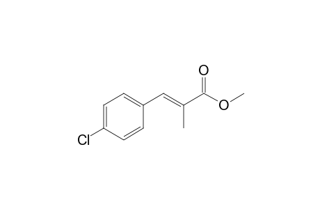 (E)-3-(4-chlorophenyl)-2-methyl-2-propenoic acid methyl ester