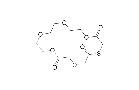 1,4,7,10,13-Pentaoxa-16-thiacyclooctadecane-3,14,17-trione