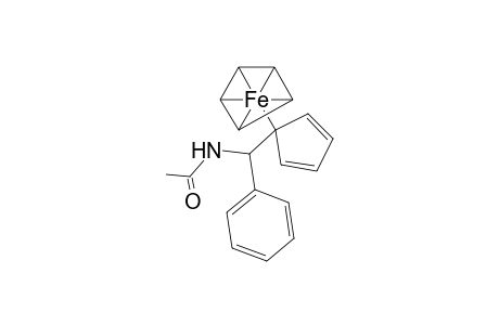 N-(1-Ferrocenyl-1-phenylmethyl)-acetamide