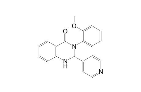 4(1H)-quinazolinone, 2,3-dihydro-3-(2-methoxyphenyl)-2-(4-pyridinyl)-