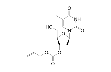 Carbonic acid allyl ester-2-hydroxymethyl-5-(5-methyl-2,4-dioxo-3,4-dihydro-2H-pyrimidin-1-yl)-tetrahydro-furan-3-yl ester