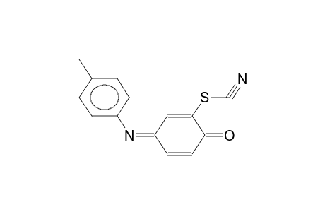 SYN-2-THIOCYANATO-4-(PARA-TOLYLIMINO)-1,4-BENZOQUINONE