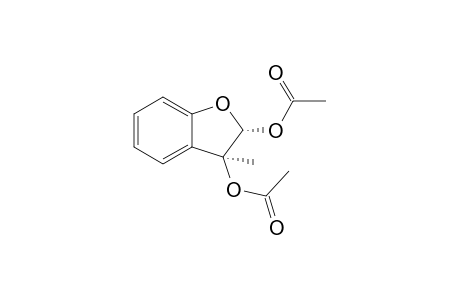 trans-3-Methyl-2,3-dihydrobenzofuran-2,3-diol diacetate