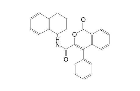 1H-2-benzopyran-3-carboxamide, 1-oxo-4-phenyl-N-(1,2,3,4-tetrahydro-1-naphthalenyl)-
