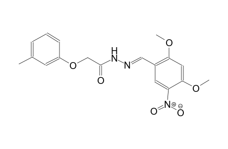 acetic acid, (3-methylphenoxy)-, 2-[(E)-(2,4-dimethoxy-5-nitrophenyl)methylidene]hydrazide