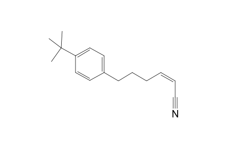 cis-5-Cyano-1-(4-t-butylphenyl)pent-4-ene