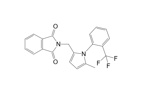 2-({5-Methyl-1-[2-(trifluoromethyl)phenyl]-1H-pyrrol-2-yl}methyl)-1H-isoindole-1,3(2H)-dione