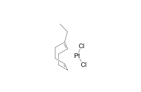 Dichlorido-.eta.4-((1Z,5Z)-1-ethylcycloocta-1,5-dien)platinum