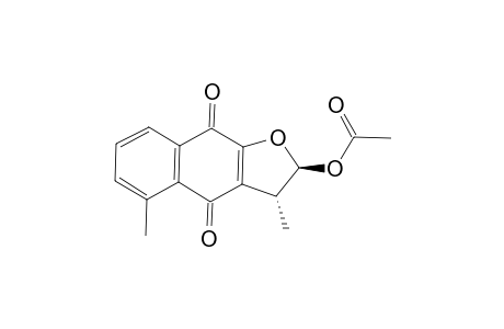 2-Acetoxy-3,5-dimethyl-2,3-dihydronaphtho[2,3-b]furan-4,9-dione
