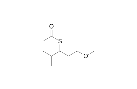 [1-(2'-Methoxyethyl)-2-methylpropyl ethanethioate