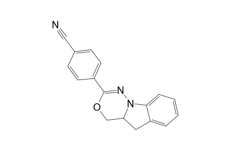 2-(4-CYANOPHENYL)-4A,5-DIHYDRO-4H-[1,3,4]-OXADIAZINO-[4,5-A]-INDOLE