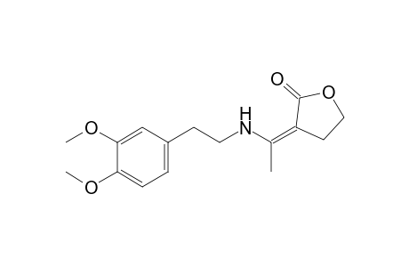 (3Z)-3-[1-(homoveratrylamino)ethylidene]tetrahydrofuran-2-one