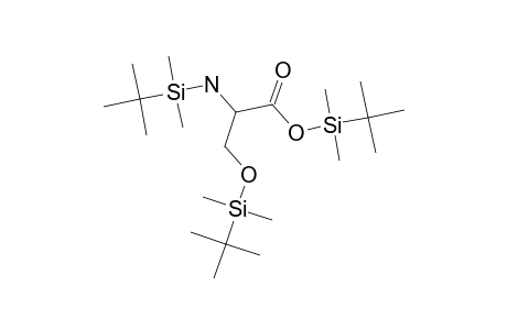 tert-Butyl(dimethyl)silyl 2-([tert-butyl(dimethyl)silyl]amino)-3-([tert-butyl(dimethyl)silyl]oxy)propanoate