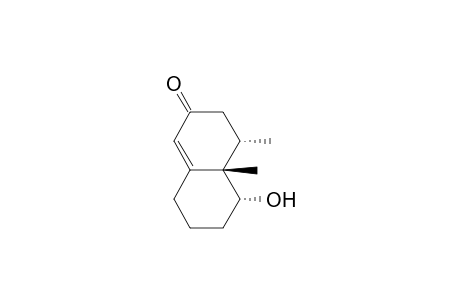 1H-Cyclopenta[1,3]cyclopropa[1,2]benzen-6(7H)-one, hexahydro-3a-hydroxy-3b,4-dimethyl-, (3a.alpha.,3b.alpha.,4.alpha.,7aR*)-