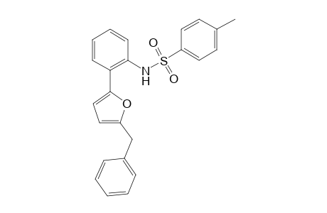 4-Methyl-N-[2-(5-benzyl-2-furyl)phenyl]benzenesulfonamide