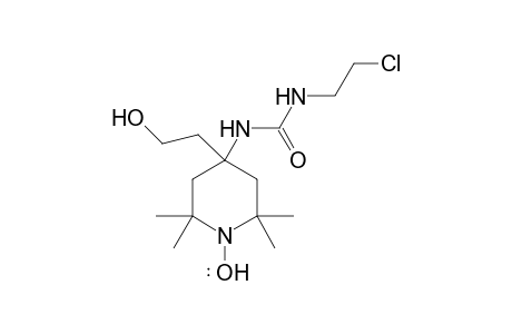 4-{[N(2)-(2'-Chloroethyl)ureido]-(2"-hydroxyethyl)}-2,2,6,6-tetramethylpiperidine - 1-Oxide