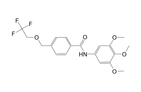 4-[(2,2,2-trifluoroethoxy)methyl]-N-(3,4,5-trimethoxyphenyl)benzamide