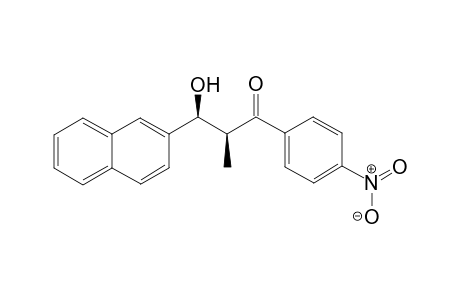 3-Hydroxy-2-methyl-3-(2-naphthyl)-1-(4-nitrophenyl)propan-1-one