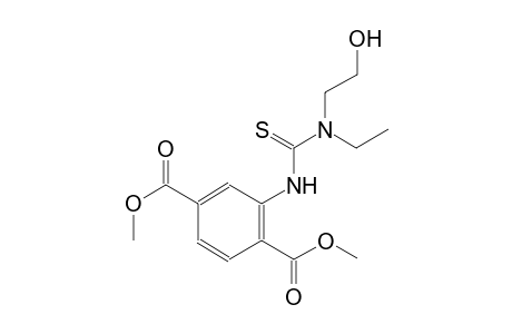 1,4-benzenedicarboxylic acid, 2-[[[ethyl(2-hydroxyethyl)amino]carbonothioyl]amino]-, dimethyl ester