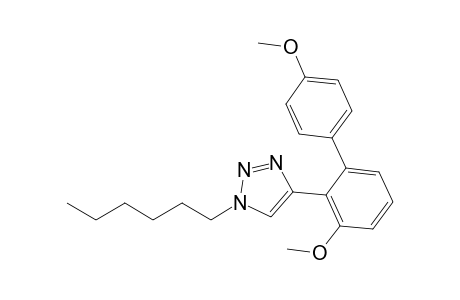 4-(3,4'-Dimethoxybiphenyl-2-yl)-1-n-hexyl-1H-1,2,3-triazole