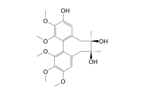SZ-M5 [(7S,8S,R-biar)-6,7,8,9-tetrahydro-1,2,3,13,14-pentamethoxy-7,8-dimethyl-7,8,12-dibenzo[a,c]cyclooctenetriol]