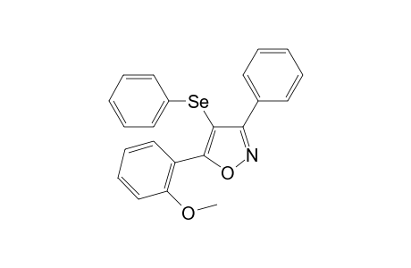 5-(2-Methoxyphenyl)-3-phenyl-4-(phenylselenyl)isoxazole