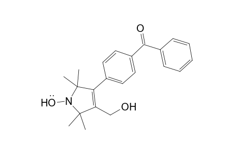 4-(4-Benzoylphenyl)-3-hydroxymethyl-2,2,5,5-tetramethyl-2,5-dihydro-1H-pyrrol-1-yloxyl radical