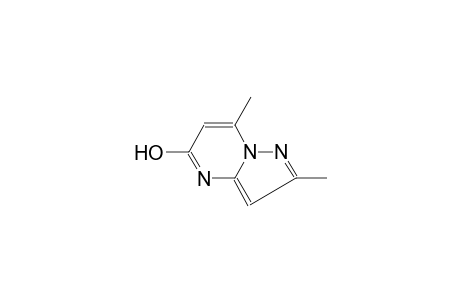 pyrazolo[1,5-a]pyrimidin-5-ol, 2,7-dimethyl-