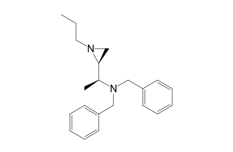 (1S)-N,N-bis(phenylmethyl)-1-[(2S)-1-propyl-2-aziridinyl]ethanamine
