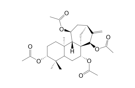 3-ALPHA,7-ALPHA,11-BETA,15-BETA-TETRAACETOXY-ENT-KAUR-16-ENE