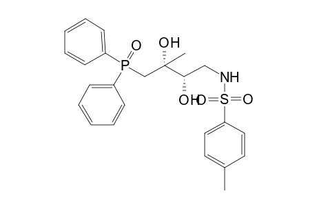 N-[(2S,3R)-4-diphenylphosphoryl-3-methyl-2,3-bis(oxidanyl)butyl]-4-methyl-benzenesulfonamide