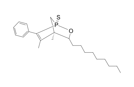 3-n-Nonyl-6-phenyl-4,5-dimethyl-1-phospha-2-oxanorborn-5-ene sulfide