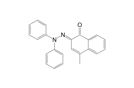 1,2-Naphthalenedione, 4-methyl-, 2-(2,2-diphenylhydrazone)-