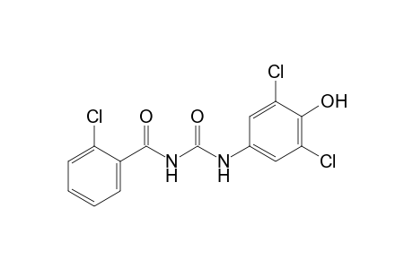 Benzamide, 2-chloro-N-[[(3,5-dichloro-4-hydroxyphenyl)amino]carbonyl]-