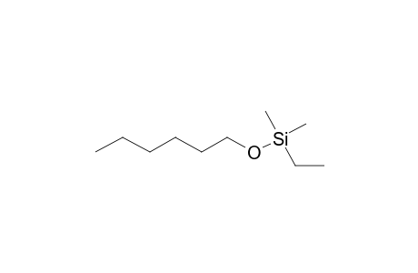 Ethyl(dimethyl)silyl hexyl ether