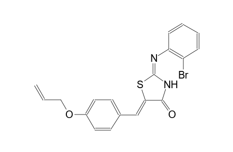 (2E,5Z)-5-[4-(allyloxy)benzylidene]-2-[(2-bromophenyl)imino]-1,3-thiazolidin-4-one
