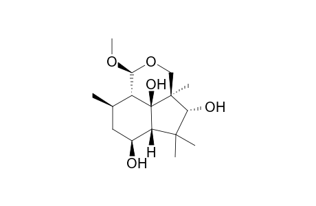 7-Hydroxy-10-methoxy-(deacetyl)dihydrobotrydial