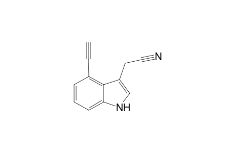 2-(4-Ethynyl-1H-indol-3-yl)acetonitrile