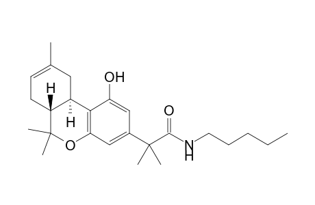 2-[(6aR,10aR)-6a,7,10,10a-Tetrahydro-1-hydroxy-6,6,9-trimethyl-6H-dibenzo[b,d]pyran-3-yl]-2-methyl-N-pentylpropanamide